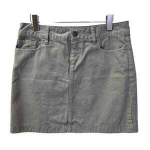 J. Crew Factory Denim Mini Skirt Size 4